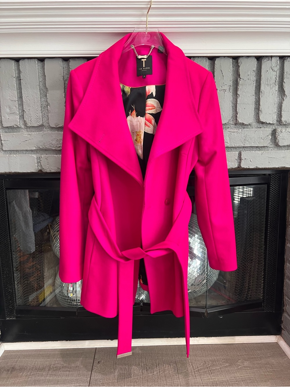 Ted Baker Hot Pink Coat